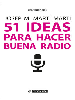 cover image of 51 ideas para hacer buena radio